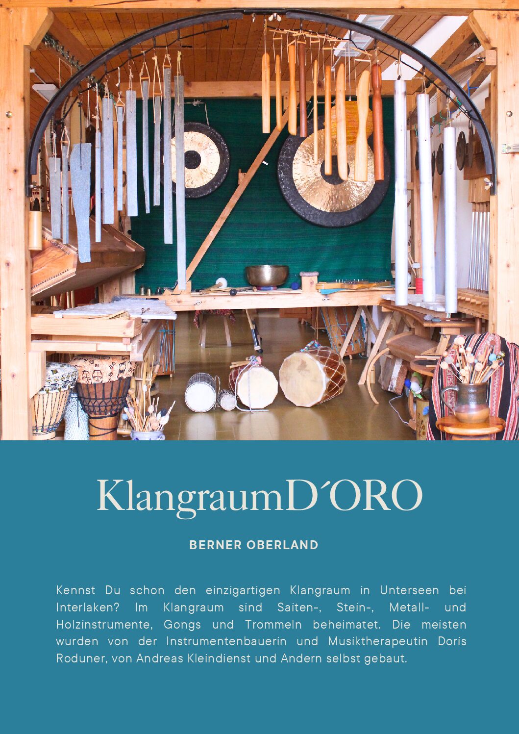 Klangraum D´ORO_Flyer